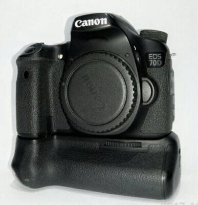 Body canon 70D Wifi + bg e14 ori canon fullshet