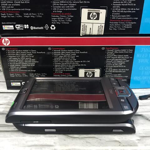 Rare item PDA Navigator HP iPaq 110 Wifi New Old Stock fullset Original
