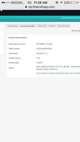 Langganan di Thetruthspy sadap smartphone pasangan