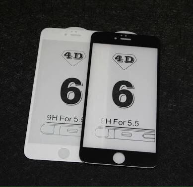 tempered glass 4d / 3d iphone 6 6s 6+ 7 7+ 8 8s 8+