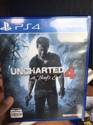 Game PS4 Original Uncharted 4