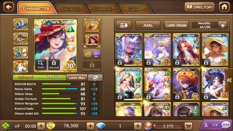 Terjual Jual Akun Get Rich Dark Sophie Dark Aries Dark La Vie En Rose Cupid Kaskus