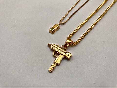 Terjual Kalung Necklace Supreme Gold 
