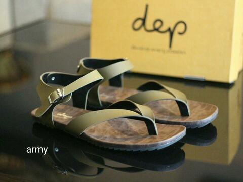 SANDAL PRIA MEREK DEP 06 SIZE 39-43 BAHAN BERKUALITAS DIJAMIN AWET