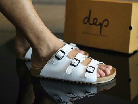 SANDAL PRIA MEREK DEP SIZE 39-43 READY PILIHAN WARNA