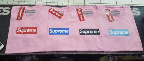 KAOS SUPREME SIZE M & L READY BANYAK WARNA