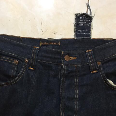 Terjual nudie jeans hank rey recycle 