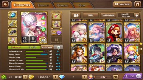 Terjual Jual Akun Get Rich Dark Sophie Dark Aries Dark La Vie En Rose Cupid Dkk Kaskus