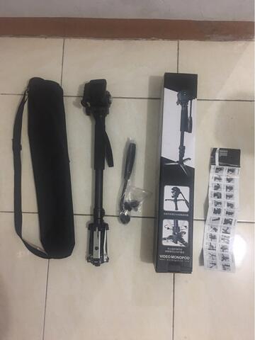 Monopod (bukan tripod) 3 leg Weifeng WF3958M seken second bekas