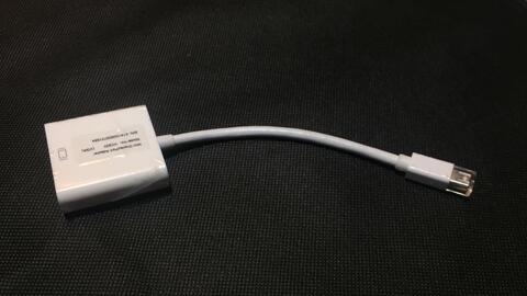 kabel konektor Thunderbolt ke New VGA