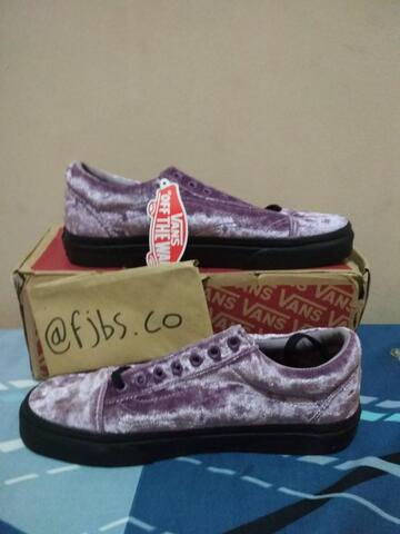 vans old skool velvet