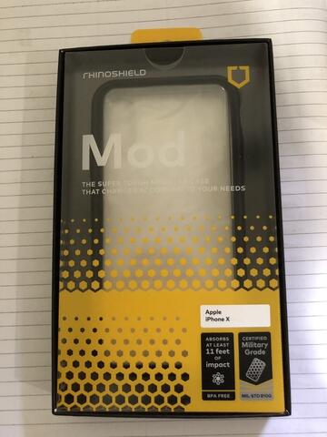 RhinoShield Mod iPhone X Paket Lnenglap
