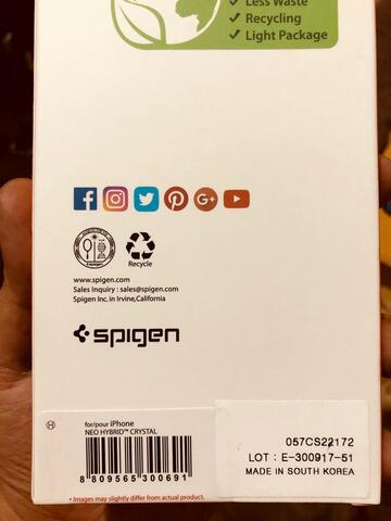 iPhone X Spigen Neo Hybrid Crystal Case