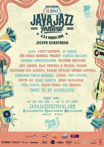 Tiket Java Jazz Saturday Pass