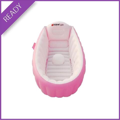 intime baby bath tub / bak mandi bayi bonus pompa