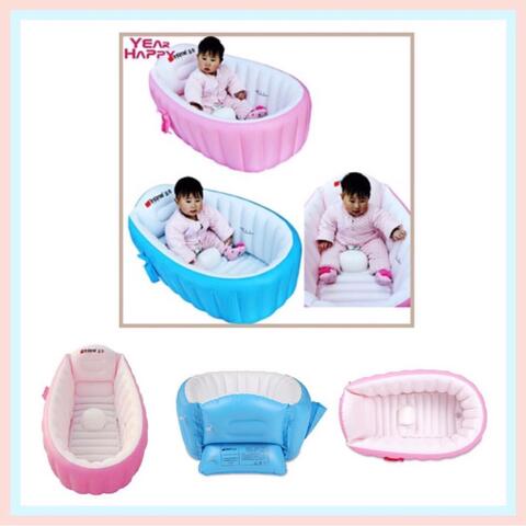 intime baby bath tub / bak mandi bayi bonus pompa