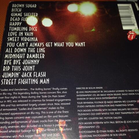 SALE NEW BLURAY ORIGINAL THE ROLLING STONES LADIES AND GENTLEMEN LIVE