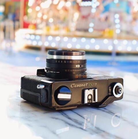 Rangefinder Canon Canonet Ql17 GIII bukan Leica Kamera Analog
