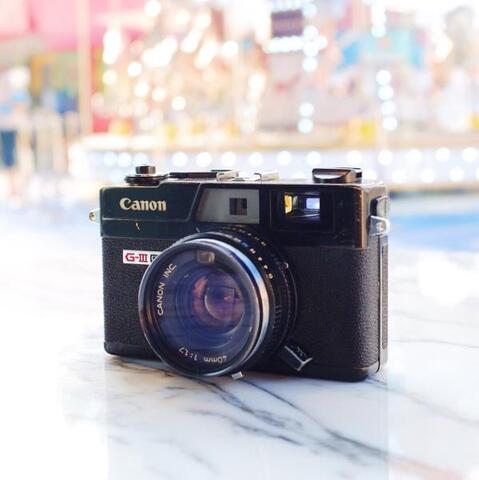 Rangefinder Canon Canonet Ql17 GIII bukan Leica Kamera Analog