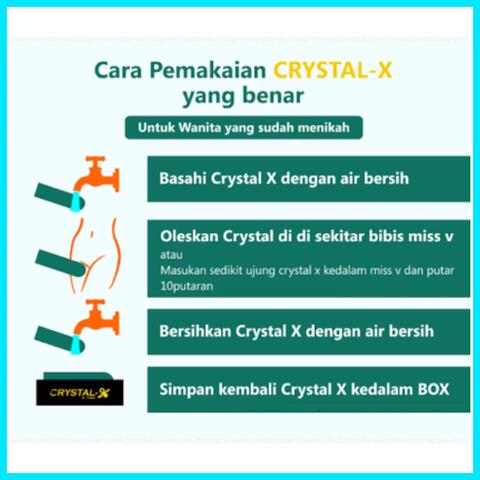Jual Crystal X original nasa
