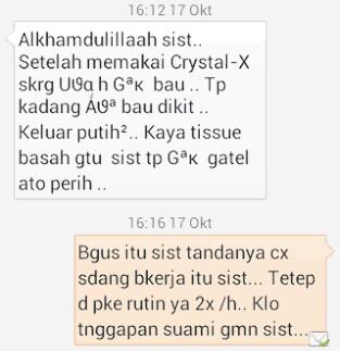 Jual Crystal X original nasa