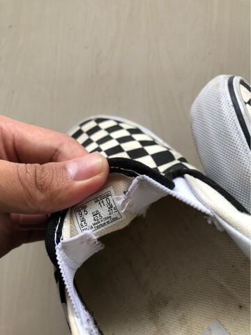 VANS Slip On chackerboard not oldskool