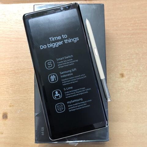 Jual Samsung Galaxy Note 8 Duos 64gb Gold Super Mulus Like New