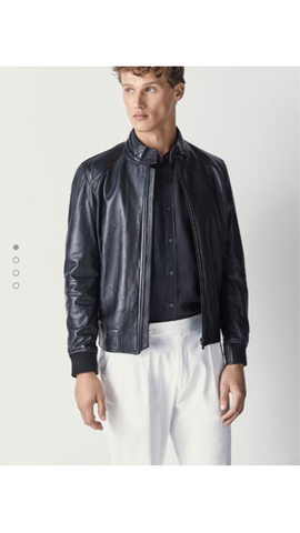 jual jaket massimo dutti leather original not hugo jual jaket massimo dutti leather original not hugo