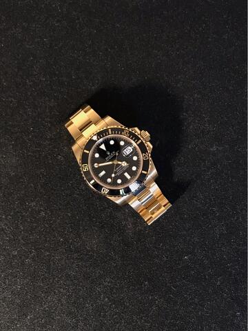 rolex submariner all gold