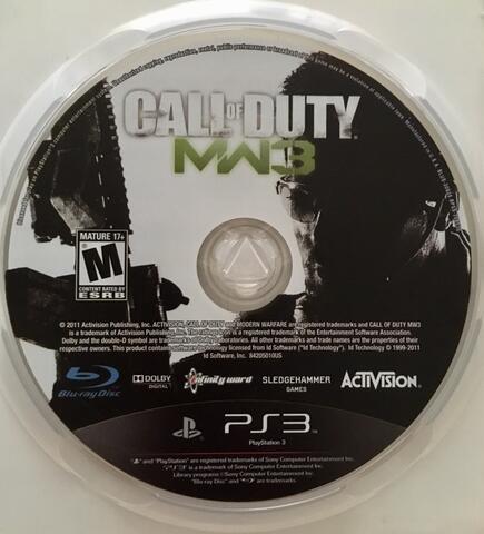 cod modern warfare 3 ps3