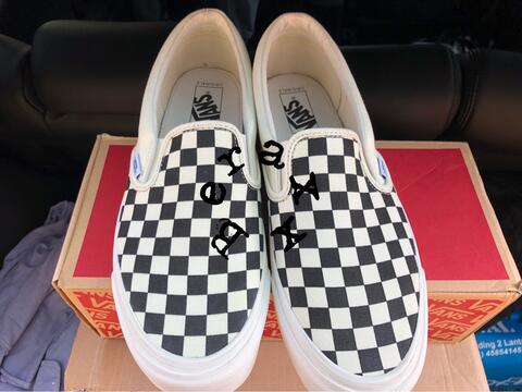 Vans OG Slip On Checkerboard BNIB