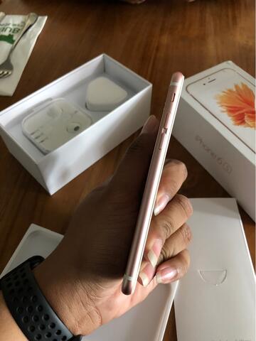 iPhone 6S 128GB Rose Gold Second Fullset Mulus