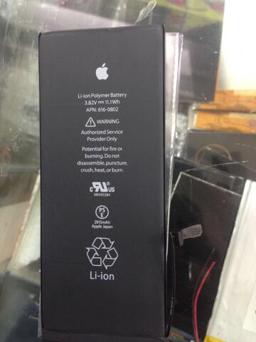batre iphone 6 dan 6+,6s,redy stock perbaikan di tempat