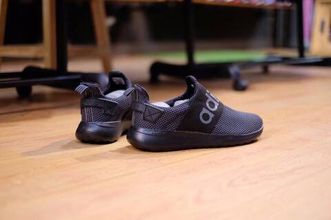 Adidas Neo Cloudfoam Slip On Black Carbon - 100% ORIGINAL GUARANTEE!!