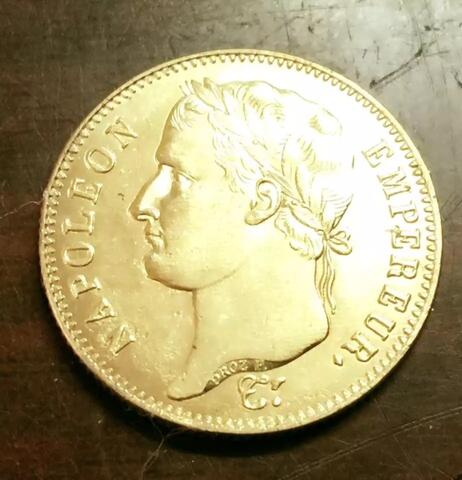 Coin NAPOLEON EMPEREUR Francois 1814
