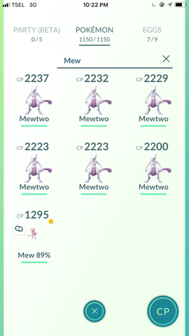 Pokemon Go Account Level 40 Team Valor 12 Mewtwo and Legendary Completed