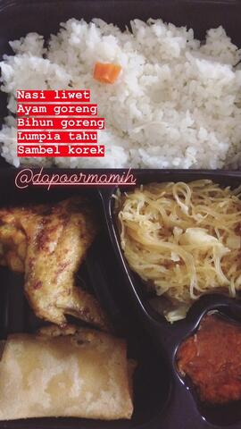 LunchBox - Bento - Nasi Liwet - Ayam Goreng - Catering Kantor Rumah Kost - Jakarta