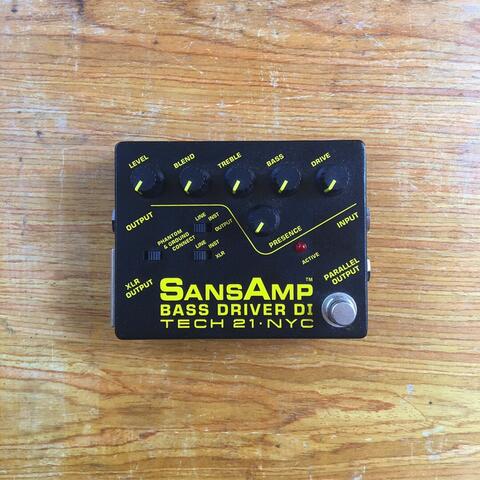 tech 21 sansamp bass driver di v1