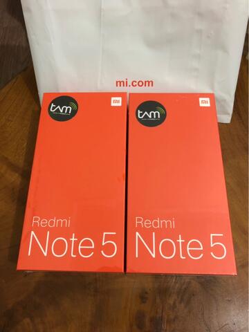 Redmi Note 5 RAM 4/64GB. Garansi Resmi Indonesia. Segel.