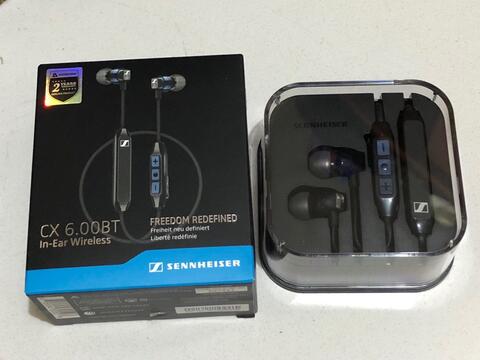 Terjual Sennheiser CX 6.00BT In-Ear Wireless (Bluetooth Earphone) | KASKUS