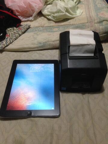 Printer Moka POS + Ipad 2 paket buka toko