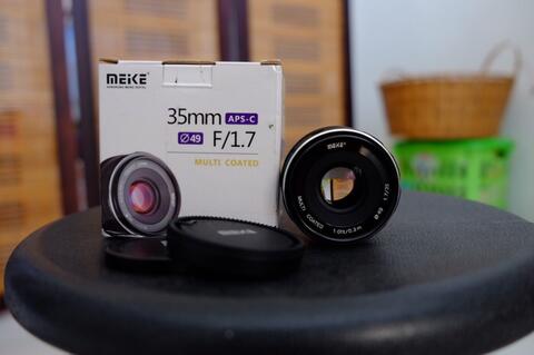 Lensa Meike 35mm F1.7 Untk Fujifilm