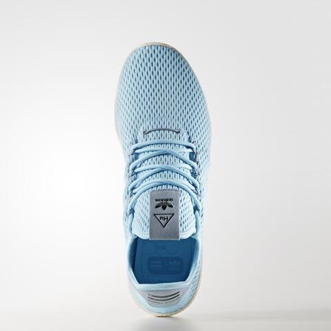 Adidas Men Pharrell Williams Tennis Hu Shoes Ice Blue Originals