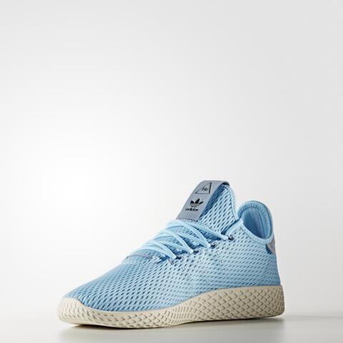 Adidas Men Pharrell Williams Tennis Hu Shoes Ice Blue Originals