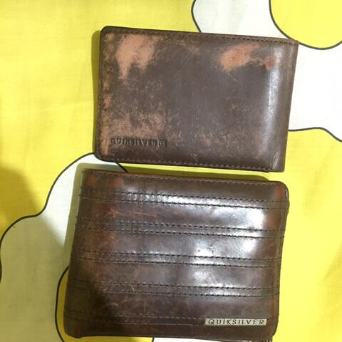 Dompet Quiksilver Wallet Brown Original not hnm pedro fossil