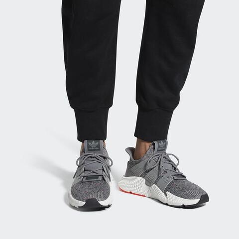 Adidas Men Prophere Shoes Grey Three Originals
