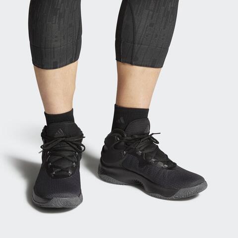 Adidas Men Explosive Bounce Basketball Shoes Black Original