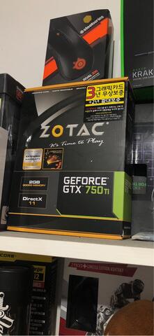 Zotac GTX 750ti 2gb