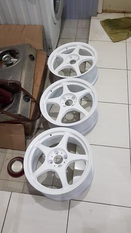 Velg DTM Racing Ori Germany R16 + Ban Toyo DRB