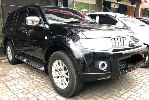 mitsubishi pajero sport exceed - black - 2011